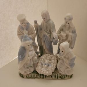 Porcelain Nativity Set